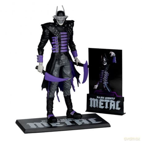 DC Multiverse Action Figure The Batman Who Laughs (B&W with accent) (Gold Label) 18 cm