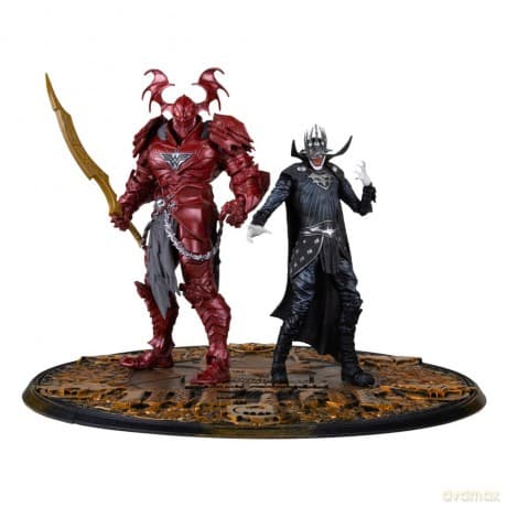 DC Multiverse McFarlane Collector Edition Action Figure 2-Pack #04 Batman who laughs (Knight Armor) & Merciless (Dark Multiverse) 18 cm