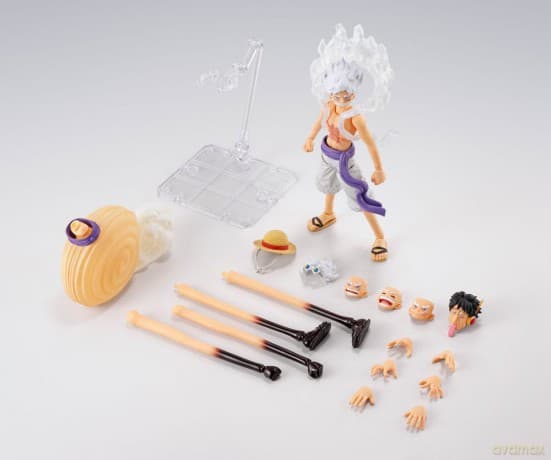One Piece S.H.Figuarts Action Figure Monkey D. Luffy Gear 5 -Future Island Egghead- 15 cm
