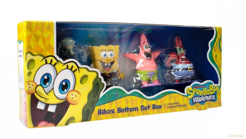 SpongeBob Squarepants Gift Box Set Mini figures (4)