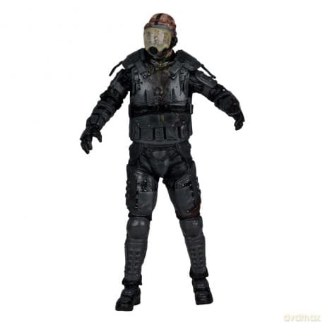 The Walking Dead Action Figure Gas Mask Zombie (Season 4) 13 cm