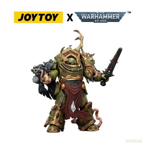 Warhammer 40,000 Action Figure Death Guard Blightlord Terminator 3 with Combi-bolter and Bubotic Blade 14 cm
