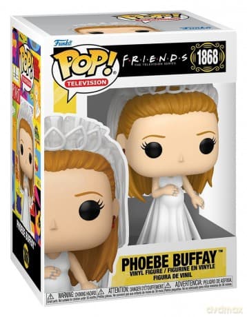 Friends POP! TV Vinyl Figure Phoebe Buffay (Wedding Dress) 9 cm