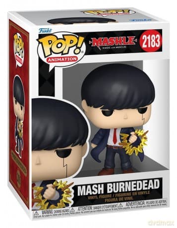 Mashle POP! Animation Vinyl Figure Mash Burnedead 9 cm