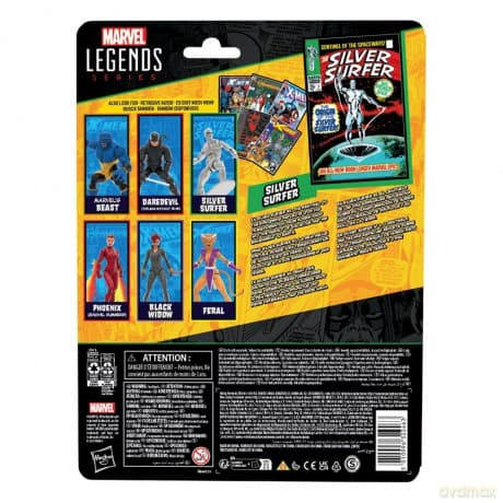 The Silver Surfer Marvel Legends Action Figure Silver Surfer 15 cm