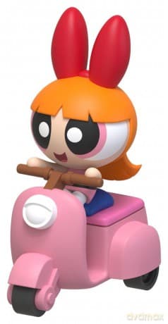 The Powerpuff Girls Pull Back Car Blind Box 5 cm Sortiment (6)