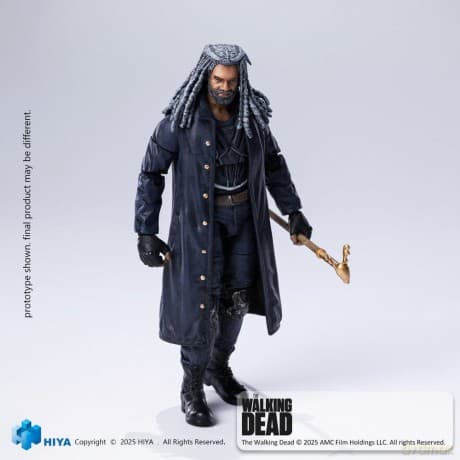 The Walking Dead Exquisite Mini Series Actionfigur 1/18 Ezekiel 11 cm