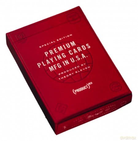 Theory 11 Playing Cards (PRODUCT)RED