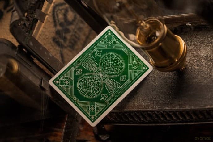 Theory 11 Playing Cards National Green