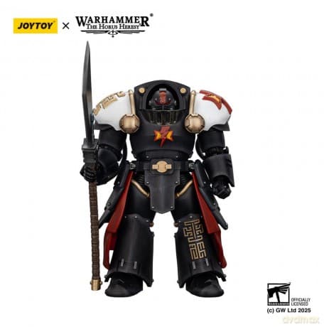Warhammer The Horus Heresy Action Figure White Scars Ebon Keshig Terminator 2 with Power Glaive 13 cm