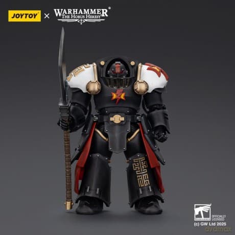 Warhammer The Horus Heresy Action Figure White Scars Ebon Keshig Terminator 2 with Power Glaive 13 cm