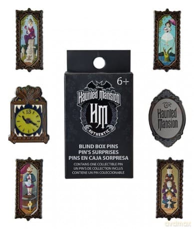 Disney by Loungefly Enamel Pins Blind Box Haunted Maison Assortment (12)