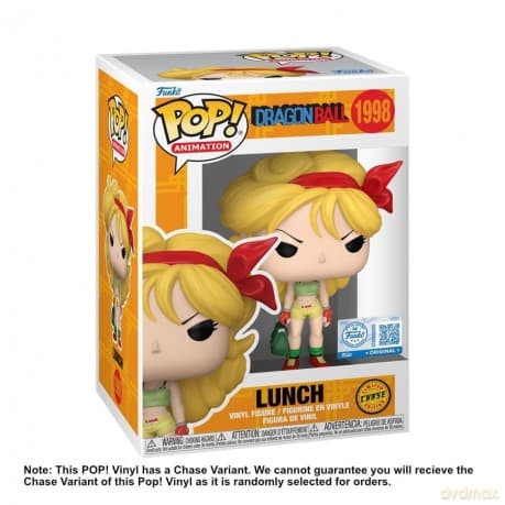 Dragon Ball POP! Animation Vinyl Figure Lunch with Chase 9 cm Assortment (6)