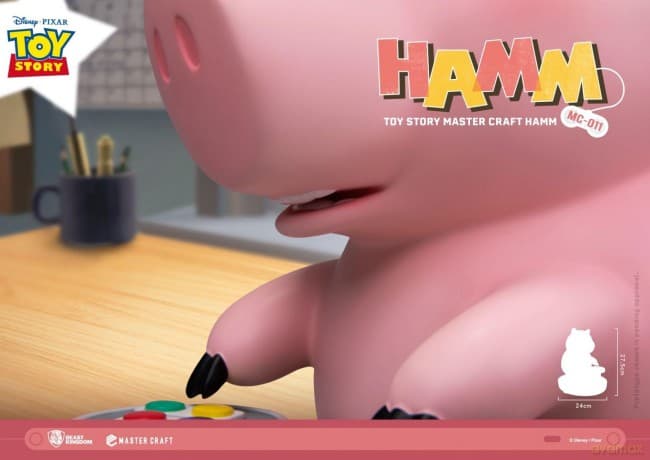 Toy Story Master Craft Statue Hamm 28 cm