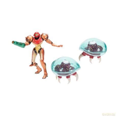 World of Nintendo Metroid Mini Figure 3-Pack Samus Bounty Hunter 6 cm