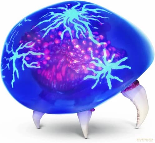 World of Nintendo Metroid Prime Actionfigure Metroid Ultraviolet Glow 15 cm