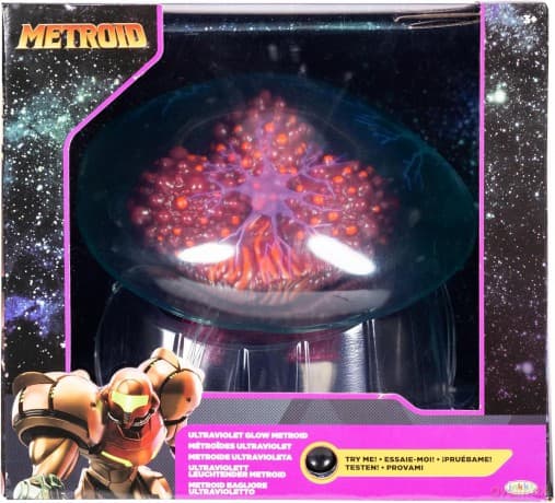 World of Nintendo Metroid Prime Actionfigure Metroid Ultraviolet Glow 15 cm