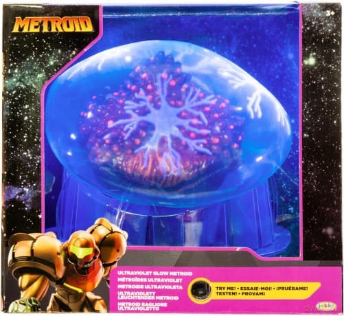 World of Nintendo Metroid Prime Actionfigure Metroid Ultraviolet Glow 15 cm