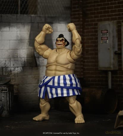 Ultra Street Fighter II: The Final Challengers Action Figure 1/12 E. Honda 16 cm