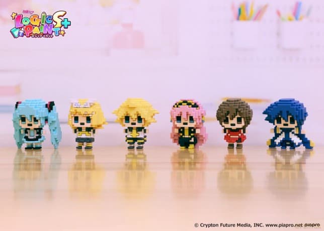 Vocaloid BuilDot Mini Figures Akatans Piapro Characters Blind Box Assortment (6)