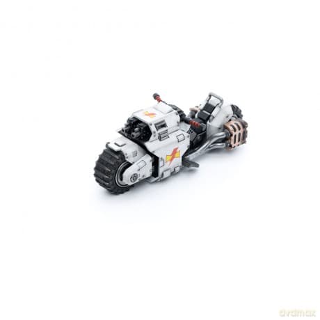 Warhammer 40k Vehicle 1/18 White Scars Raider-pattern Combat Bike 22 cm