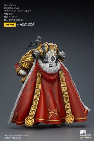 Warhammer The Horus Heresy Action Figure White Scars Jaghatai Khan Primarch of the Vth Legion 19 cm