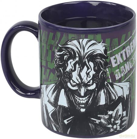 DC COMICS - Kubek Zmieniający kolor - 320 ml - Joker