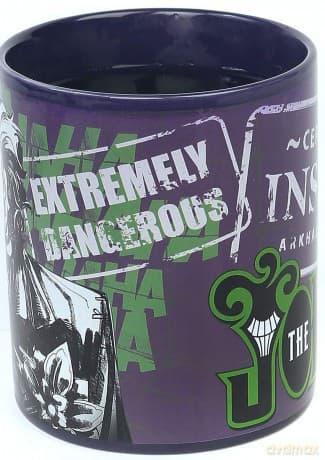 DC COMICS - Kubek Zmieniający kolor - 320 ml - Joker