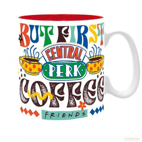 FRIENDS - Kubek - 460 ml - Central Perk vibes - subli - box