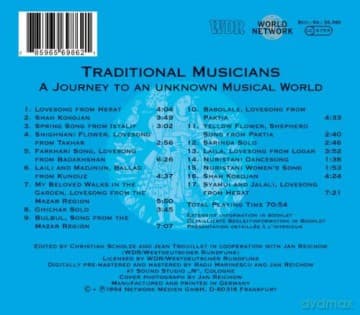 Traditional Musicians: 28 Afghanistan [CD]