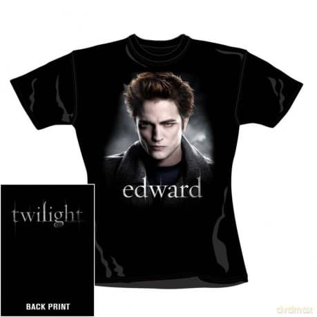Twilight: Edward Face (girl) Black (M) [T-SHIRT]