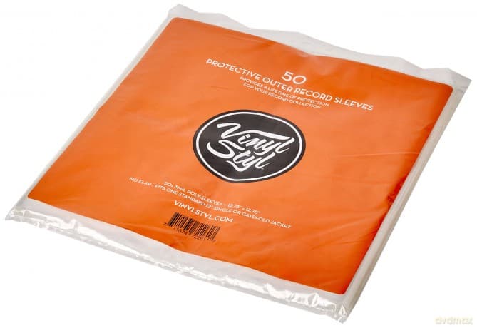 Vinyl Styl: 50 Pack Protective Outer Album Record Sleeves