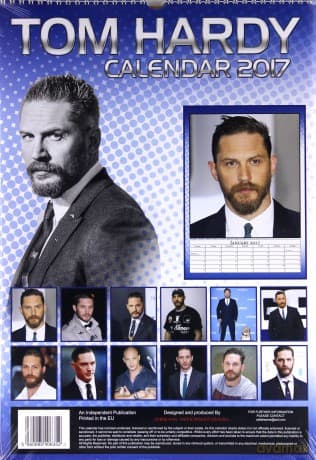 Tom Hardy: Kalendarz 2017 [KALENDARZ]