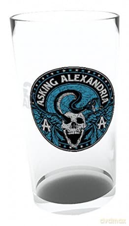 Asking Alexandria: Logo Szklanka