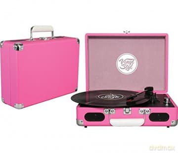 Vinyl Styl: Pink Turntable