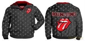 The Rolling Stones: Zip Code 2015 Red Cotton Varsity Jacket XX-Large