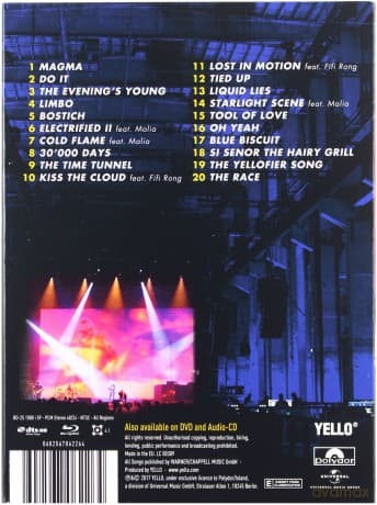 Yello: Yello LIVE In Berlin [Blu-Ray]