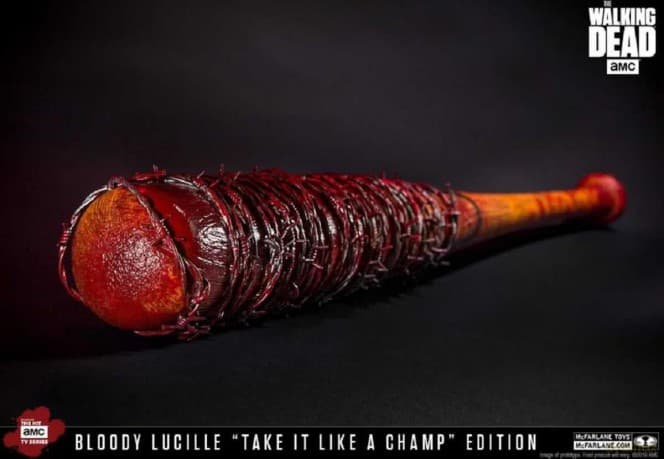 The Walking Dead: Lucille Baseball Bat Bloody Version