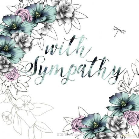 Karnet Swarovski kwadrat Z wyrazami sympatii