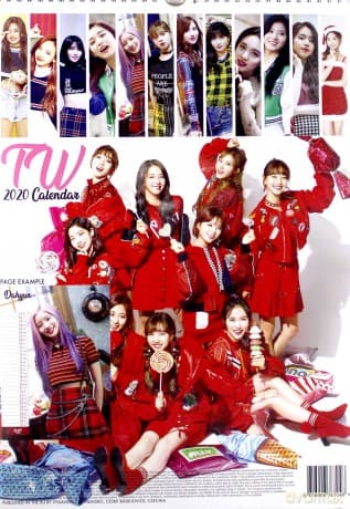 TWICE 2020 Unofficial Calendar [KALENDARZ]
