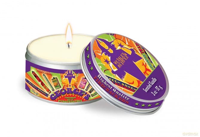 Harry Potter Weasley's Wizard Wheezes (Mint Scented Tin Candle Large) Świeca