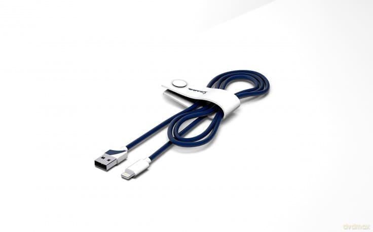 Vespa Kabel Light Line 120 cm VP Biancospino USB