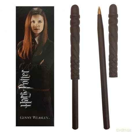 Harry Potter: Ginny Wand Pen And Bookmark Zestaw długopisów