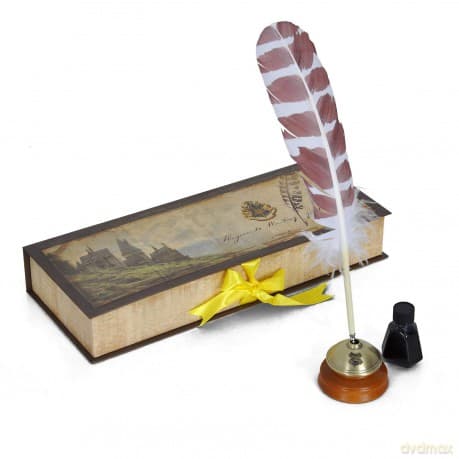 Harry Potter: Hogwarts Writing Quill With Ink Pot & Ink Replica