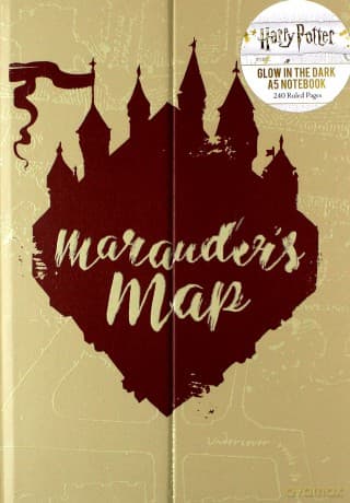 Harry Potter: Marauders Map Mapa Huncwotów Notes A5