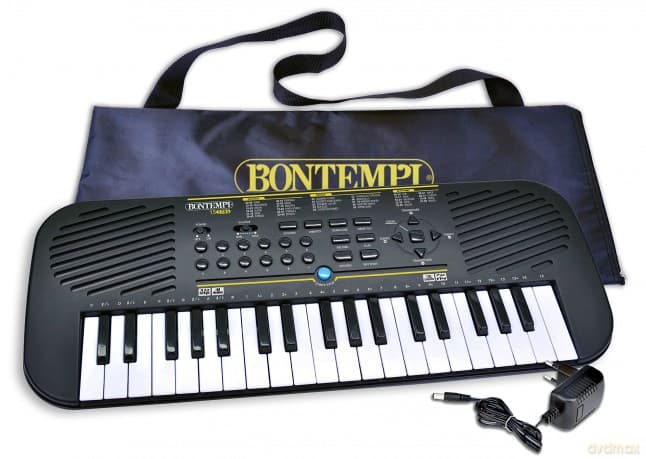 Bontempi 15 3785 - Tastiera Digitale 37 Tasti Passo Medio (Fa-Do)