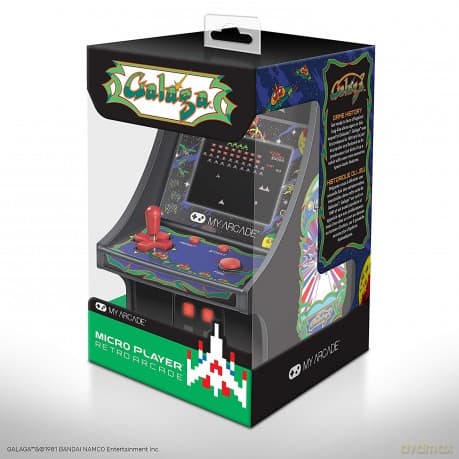 6 My Arcade Galaga Micro Player