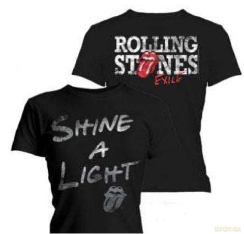 The Rolling Stones: Shine, Black (L) [T-Shirt]