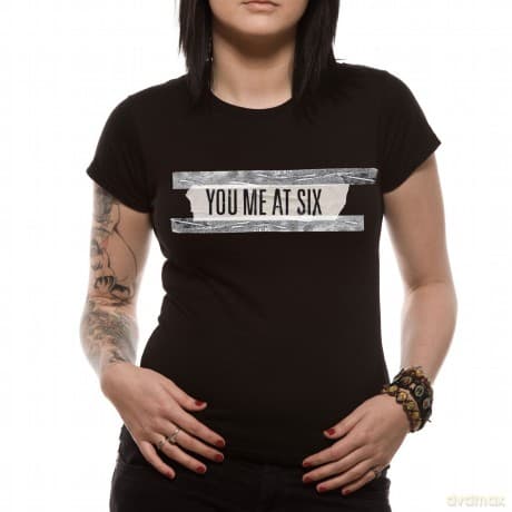 You Me At Six: Tape (girl), Black (XL) [T-SHIRT]