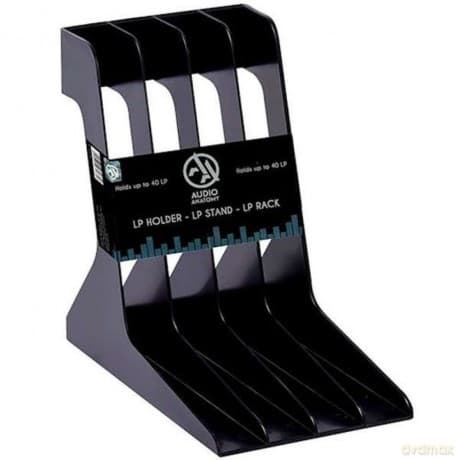 Audio Anatomy: LP Holder Black Stojak na winyle czarny